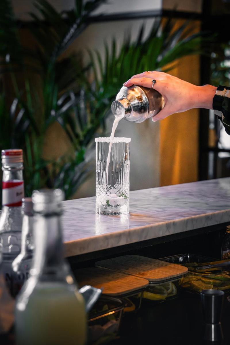 Boissons dans l'établissement Hotel De Diane
