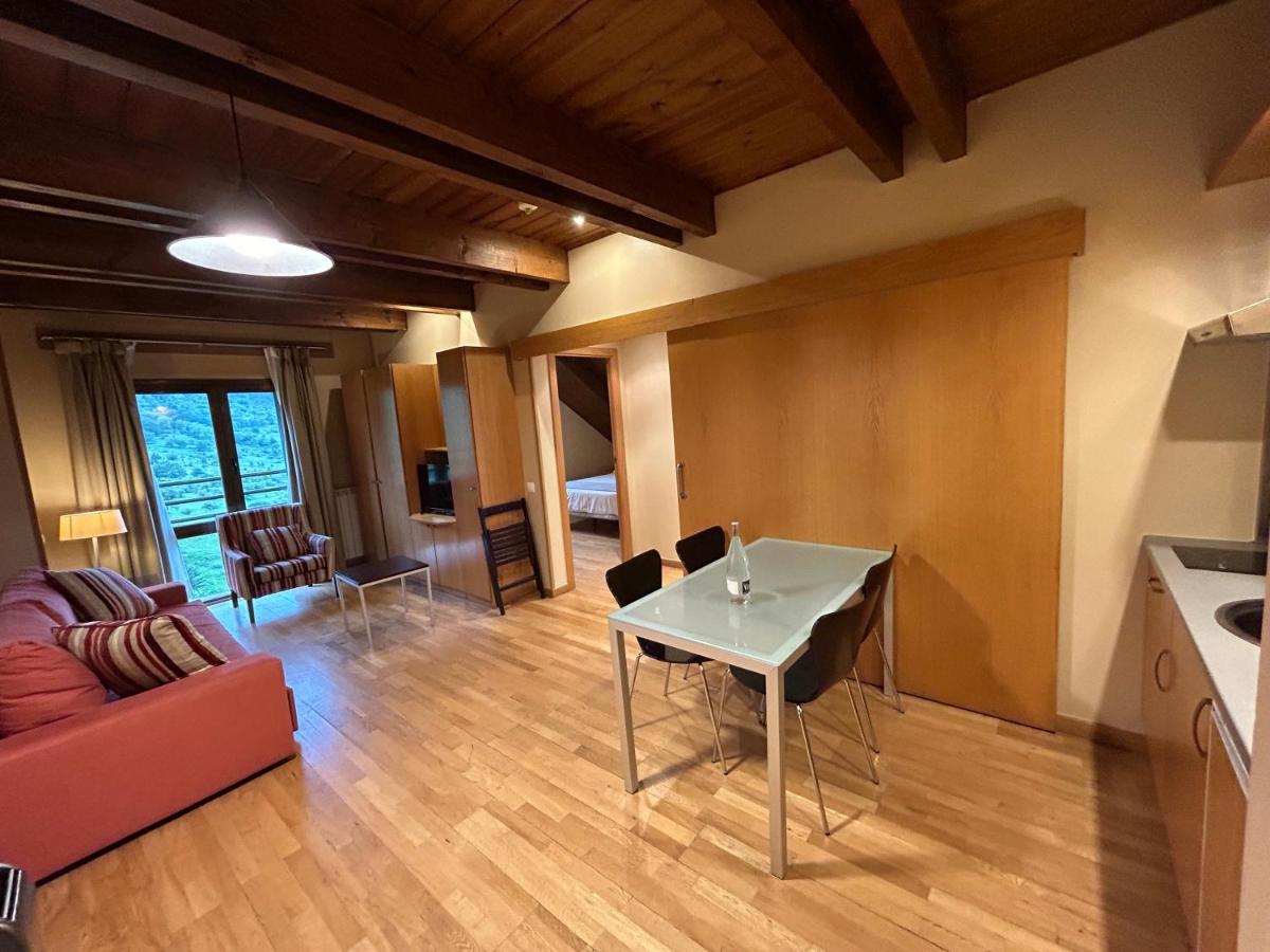 Zona de estar de Aparthotel Siente Boí & SPA