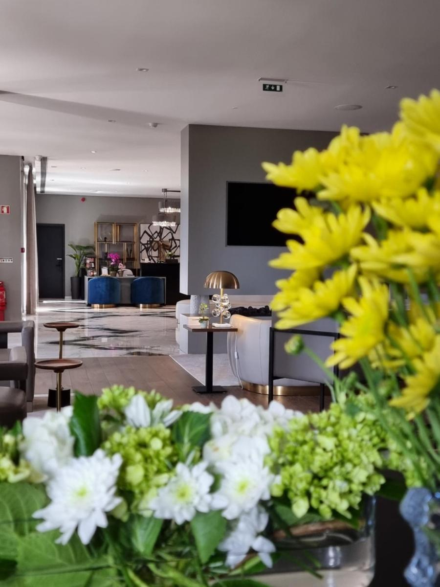 Uma área de estar em DS Hotel Lusopark