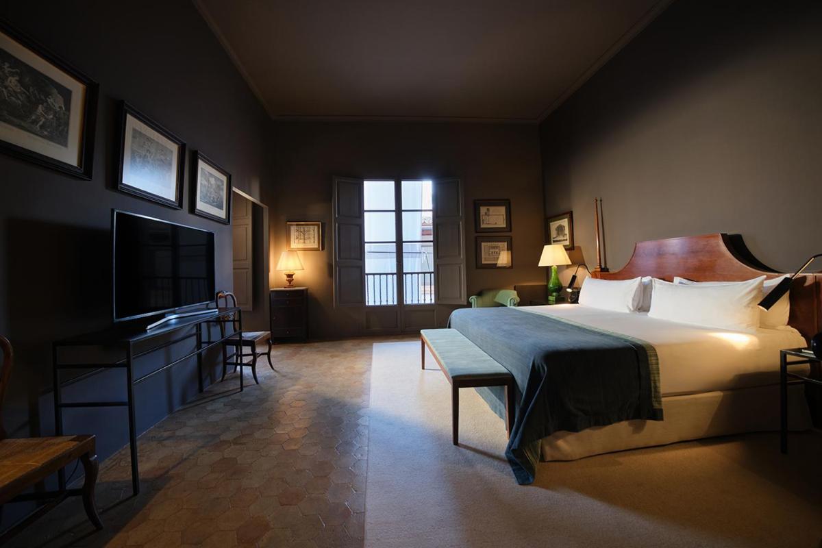 Cama o camas de una habitación en Hotel Can Cera