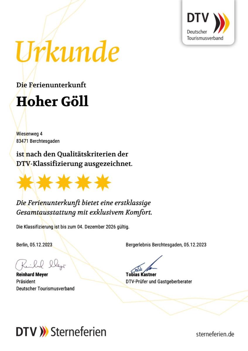 Ein Zertifikat, Auszeichnung, Logo oder anderes Dokument, das in der Unterkunft Alpenglühn Apartments - Adult Only ausgestellt ist