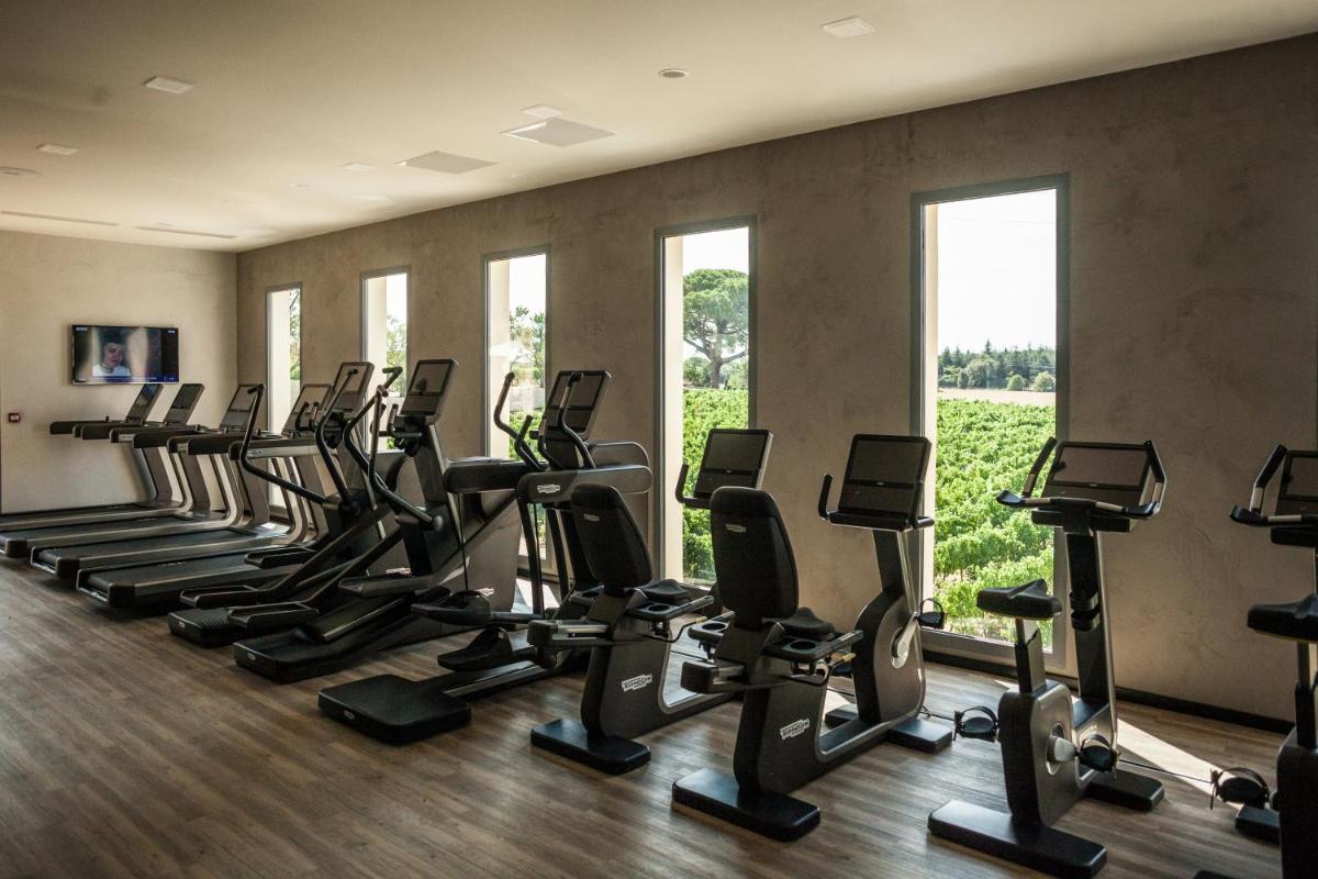 Salle ou équipements de sports de l'établissement Domaine de Verchant & Spa - Relais & Châteaux