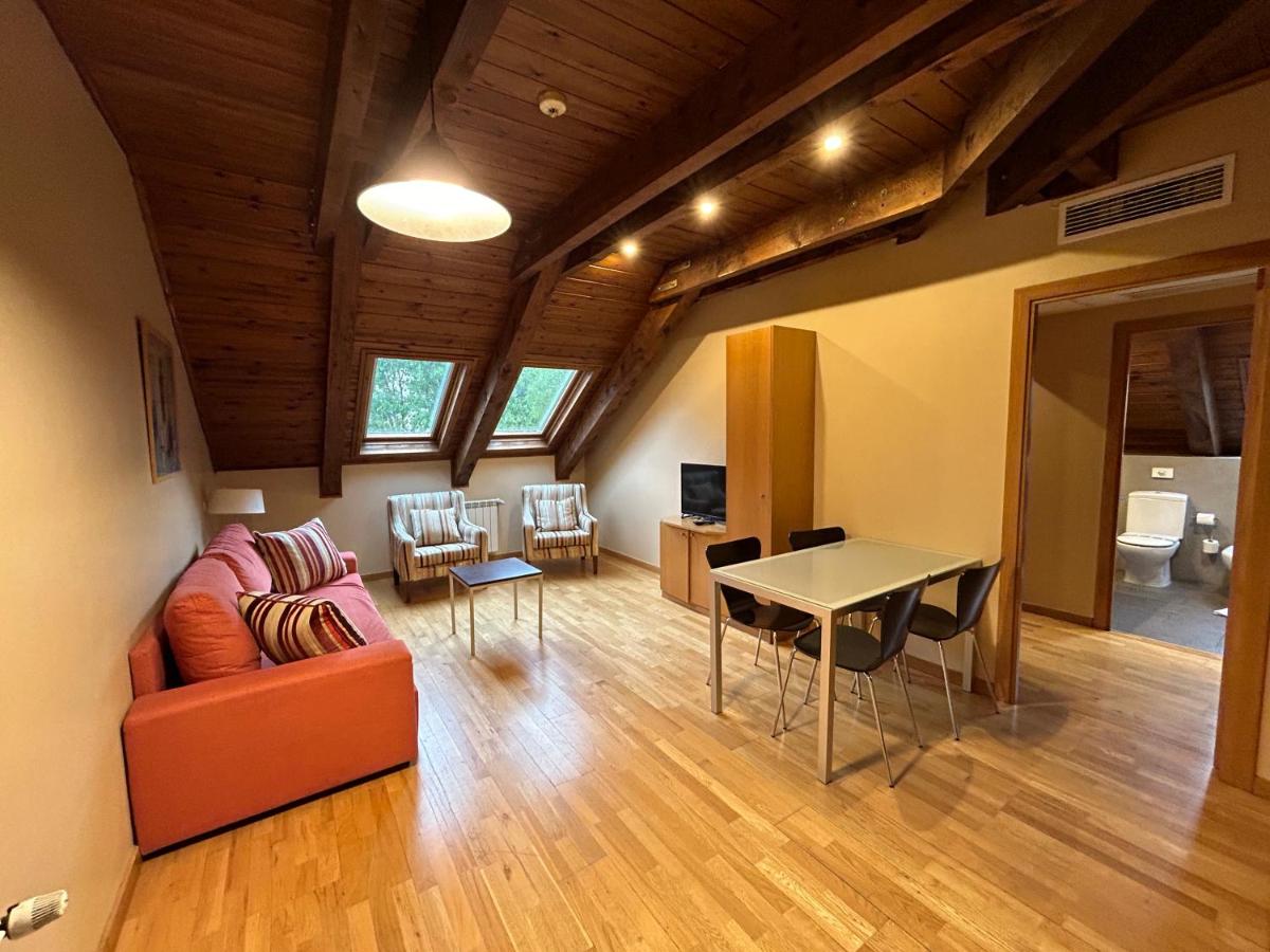 Zona de estar de Aparthotel Siente Boí & SPA