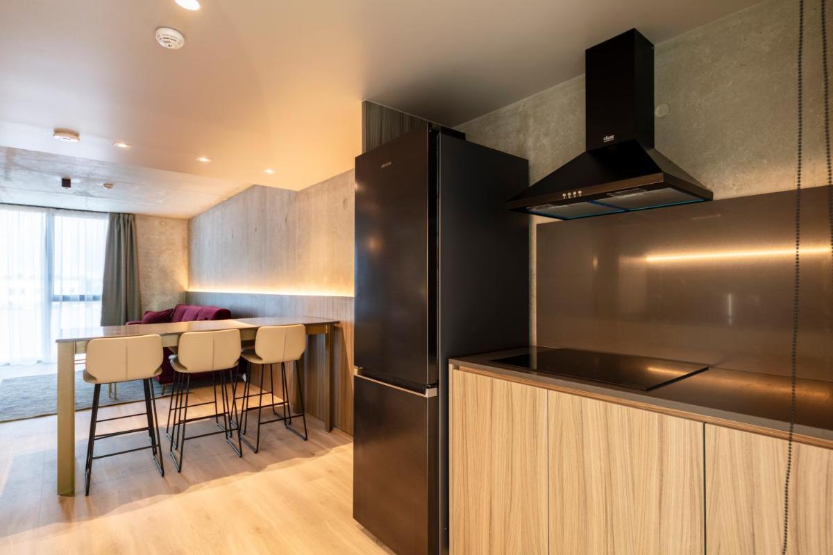 Cuisine ou kitchenette dans l'établissement Ki Space Hotel & Spa - near Disneyland Paris