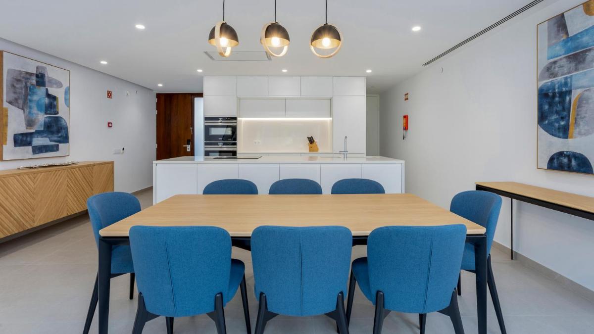 A cozinha ou kitchenette de Pine Cliffs Village