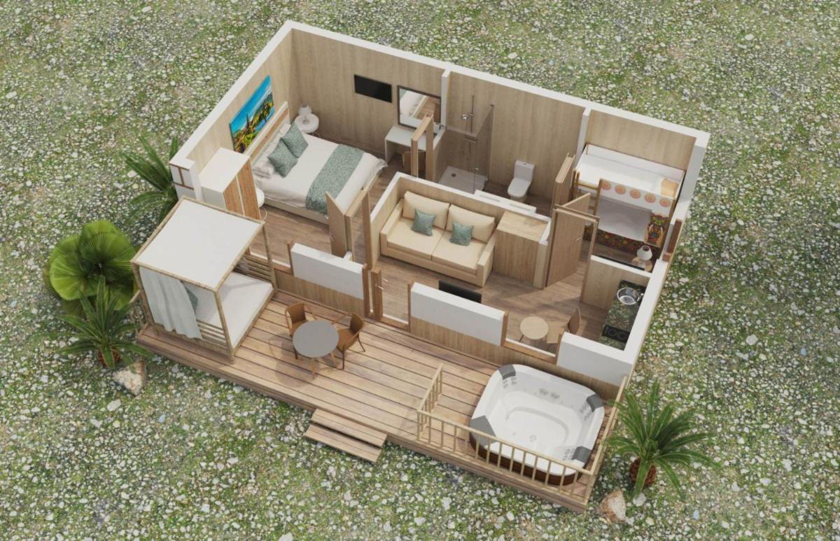 Zona de estar de Magic Natura Resort