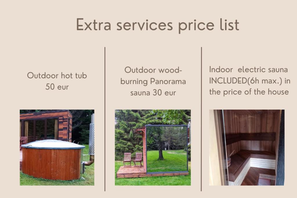 Roheluse metsamaja with hot tub and sauna - Housity