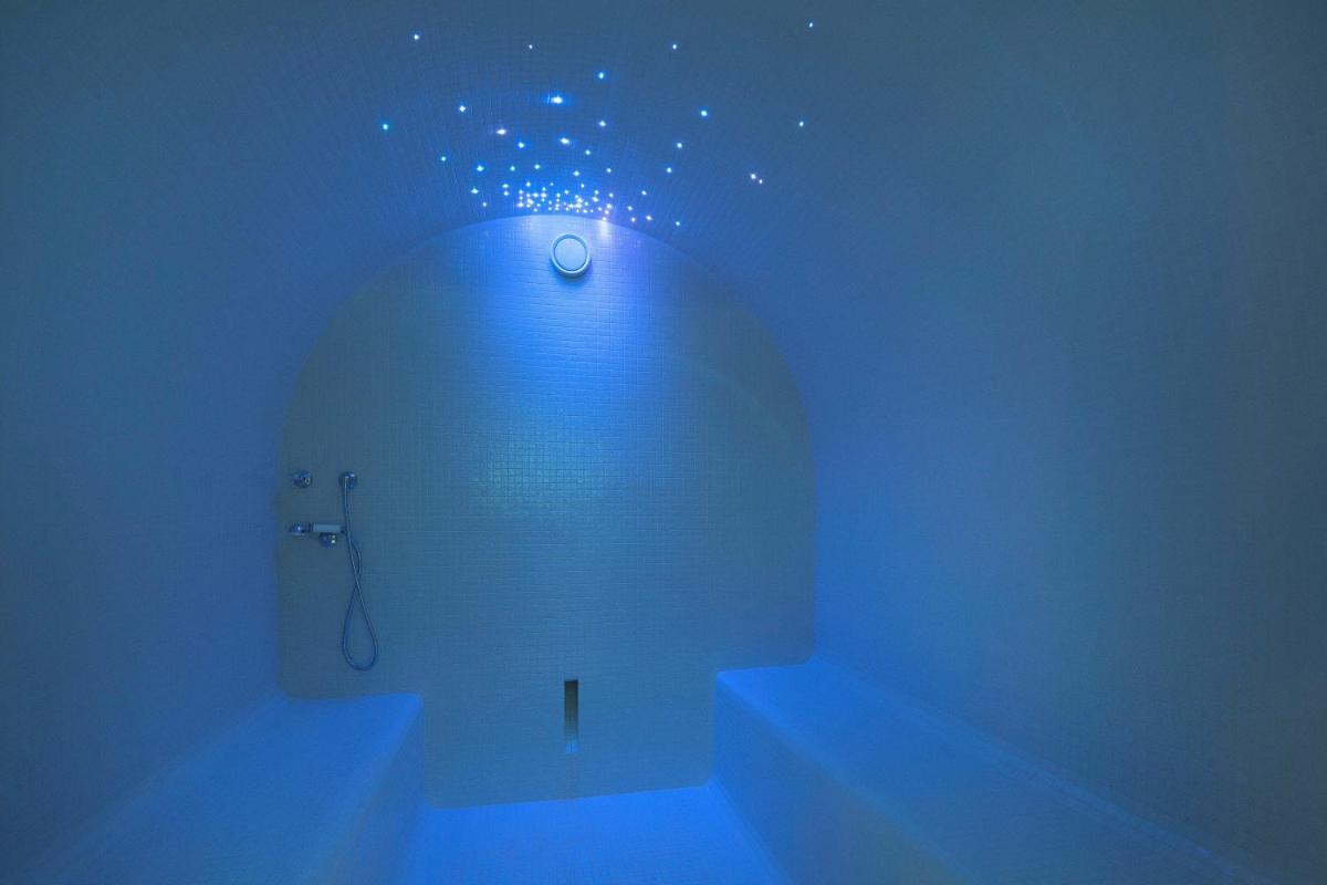 Salle de bains dans l'établissement Hôtel Saint-Marc
