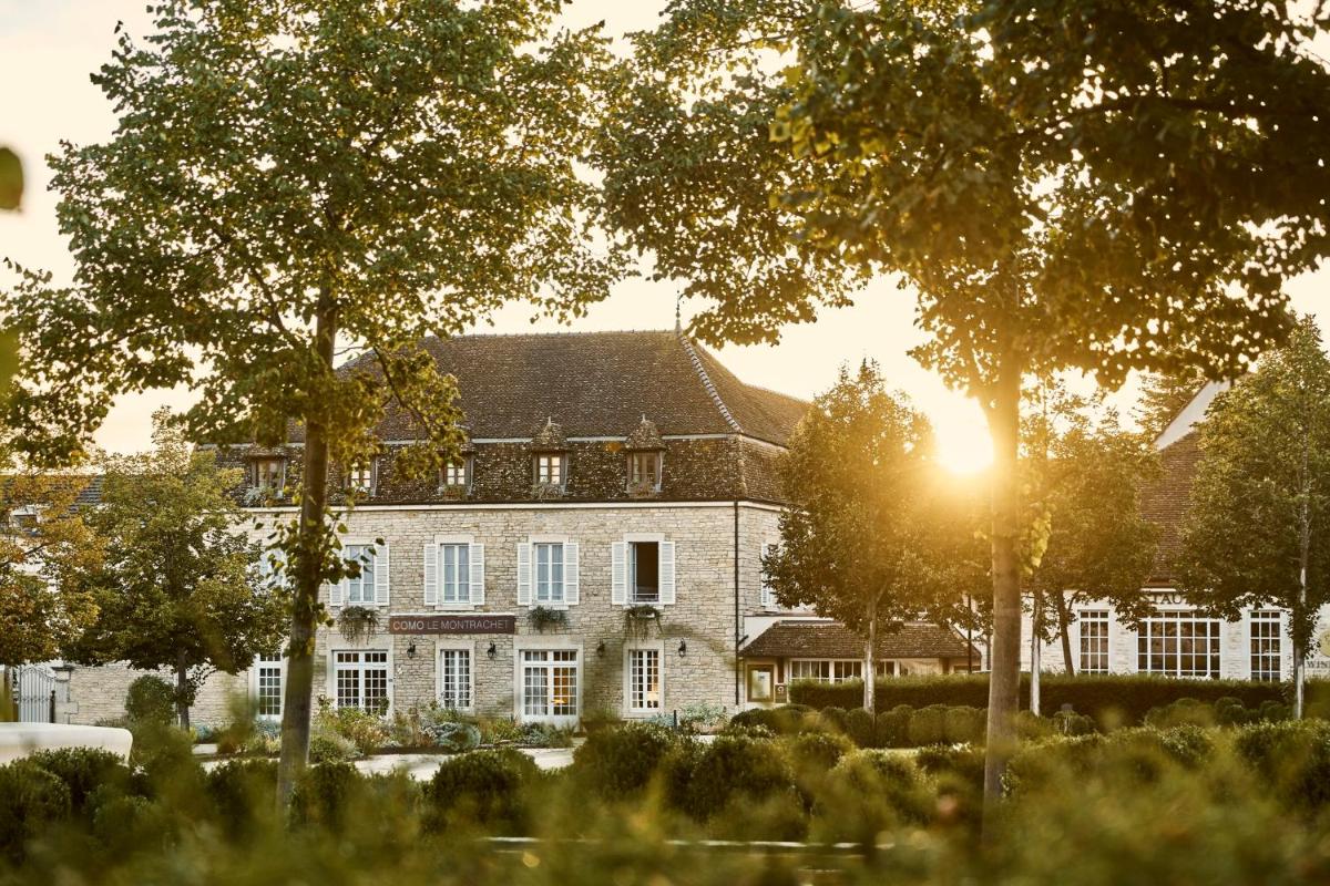 Jardin de l'établissement COMO Le Montrachet