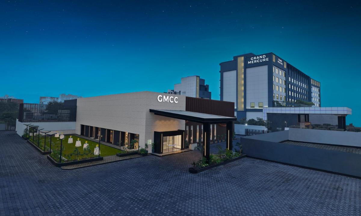 a rendering of a building in a city at Grand Mercure Agra - An Accor Brand in Agra