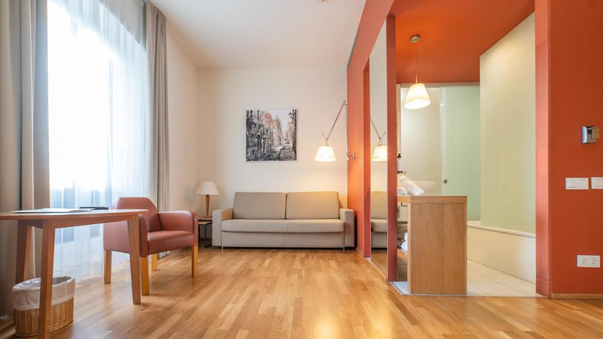 Zona de estar de Hotel Balneario Prats