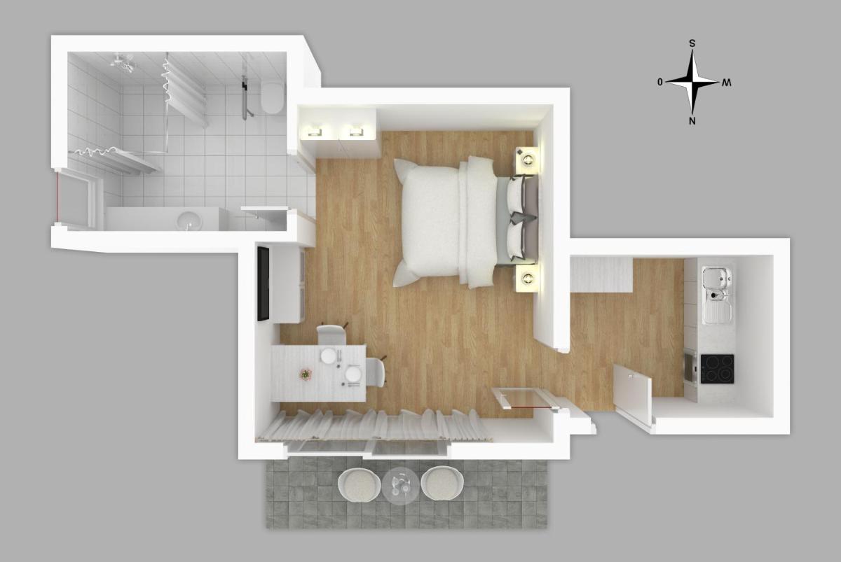 Moderne neue Apartments zum Wohlfühlen im Boardinghouse bed & butter - Housity