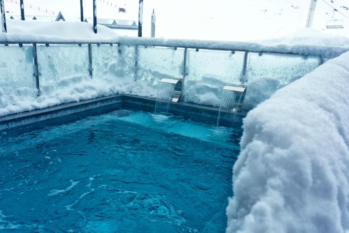 L'établissement Altapura Hôtel & Spa Val Thorens en hiver