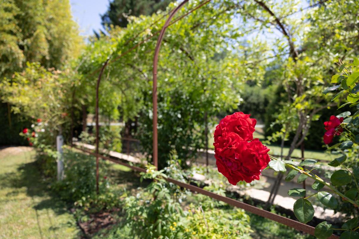 Jardin de l'établissement Le Moulin de Mitou