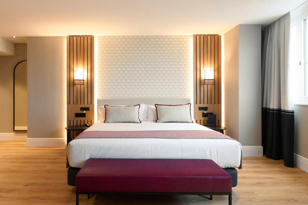Cama o camas de una habitación en Catalonia Ramblas 4* Sup