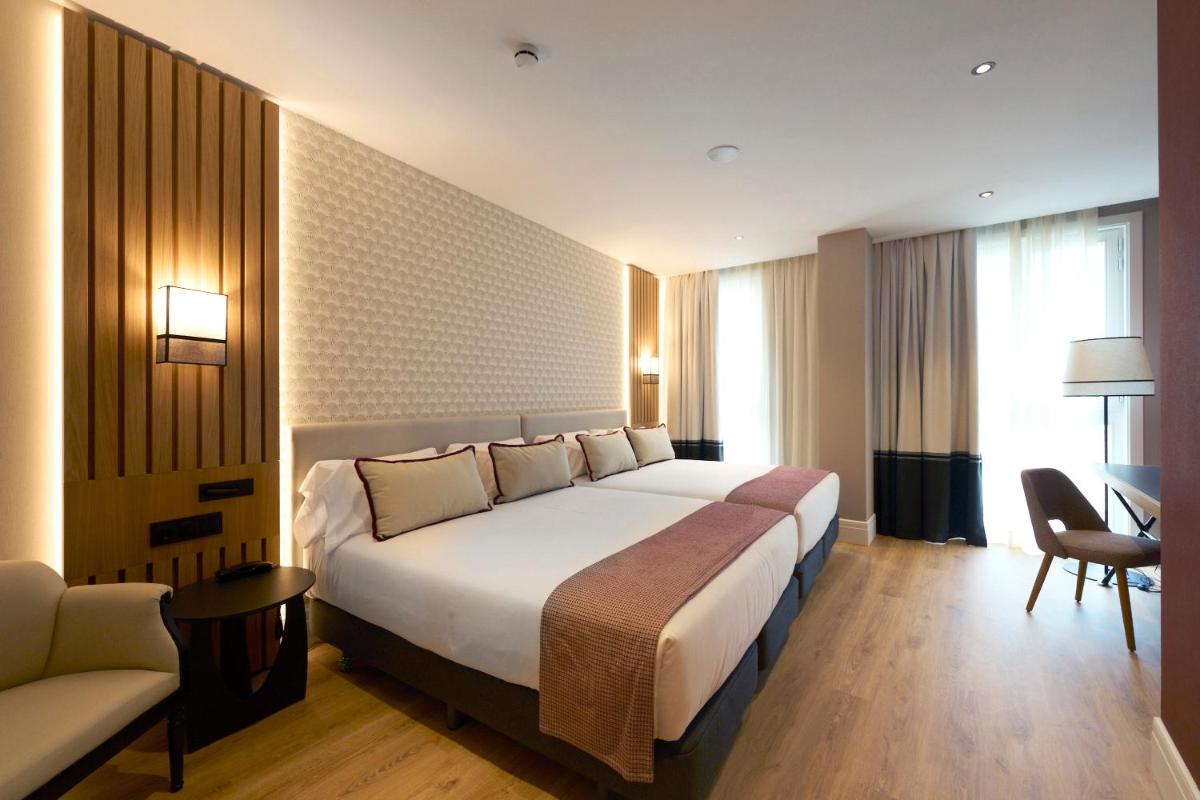 Cama o camas de una habitación en Catalonia Ramblas 4* Sup