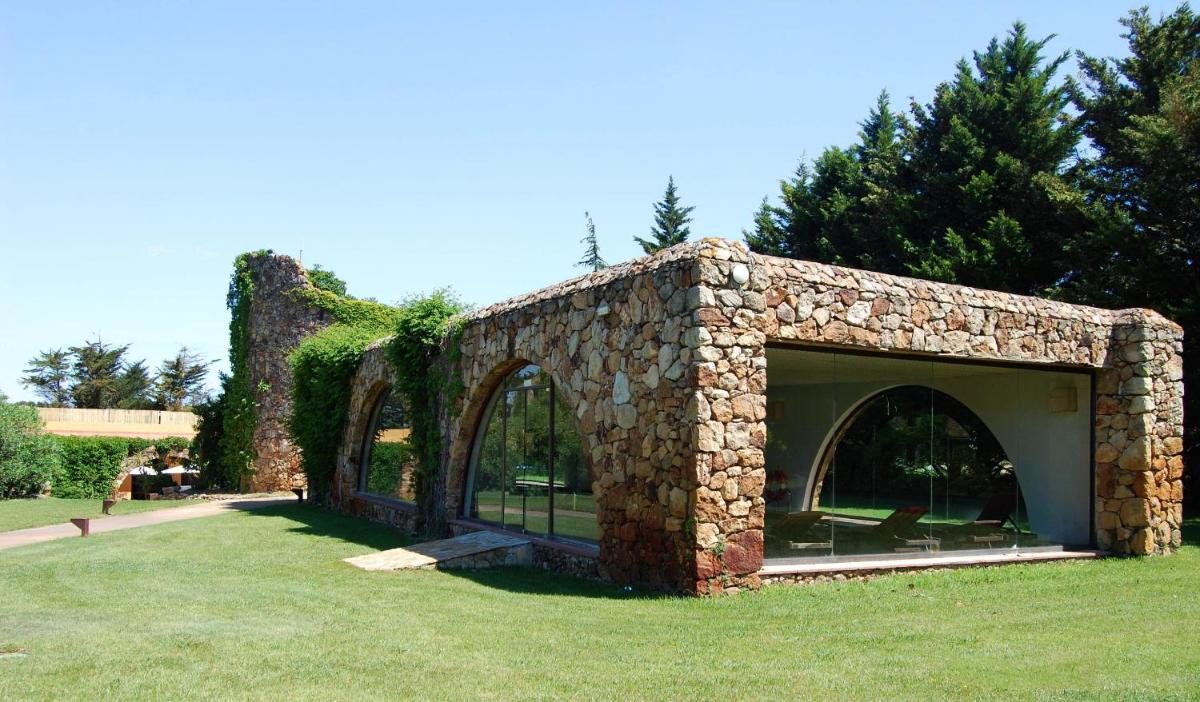 Jardín al aire libre en Mas Salvi Country Boutique Hotel