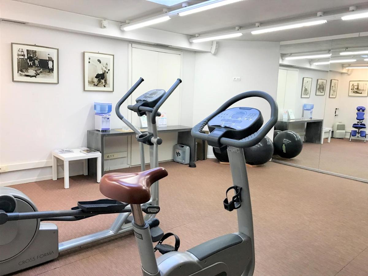 Gimnasio o instalaciones de fitness de Hotel Villa Paulita