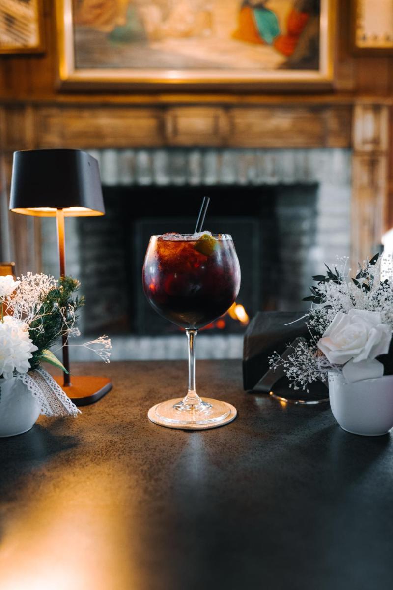 Boissons dans l'établissement Les Violettes Hotel & Spa