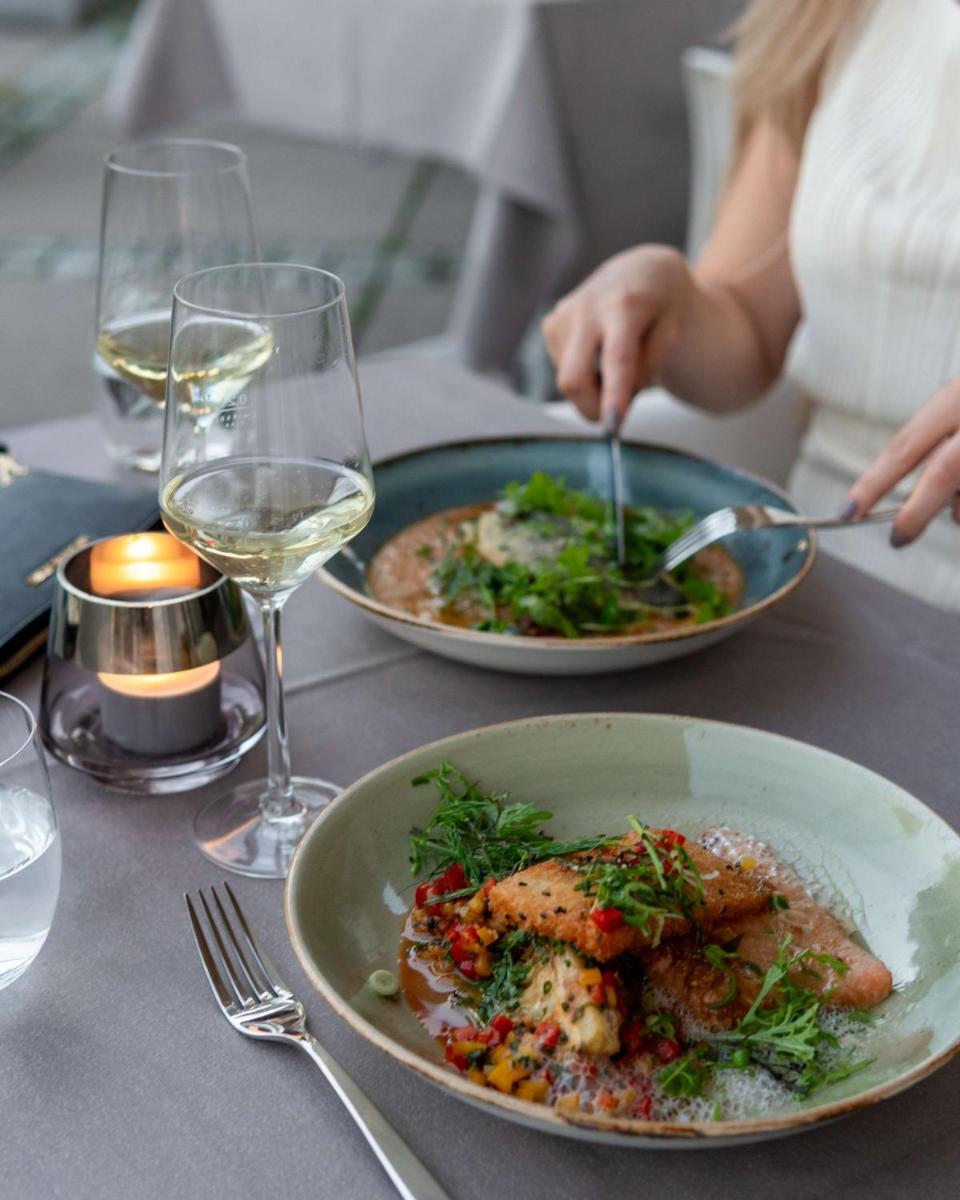 Essen im Hotel oder in der Nähe