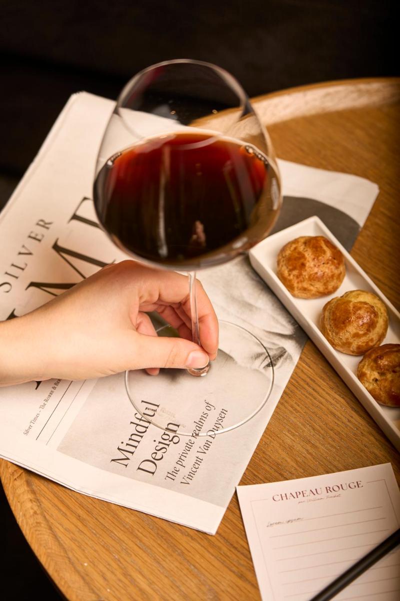 Boissons dans l'établissement Chapeau Rouge par William Frachot - Hôtel Espace Bien-être & Restaurant étoilé