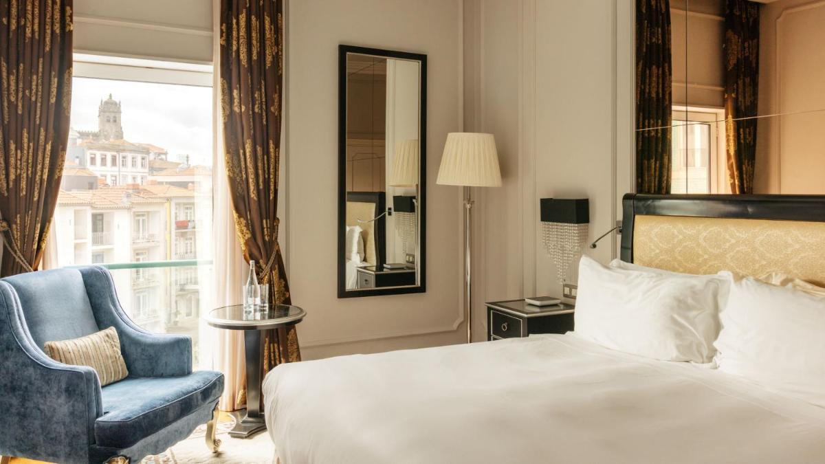 Uma cama ou camas num quarto em InterContinental Porto - Palacio das Cardosas by IHG
