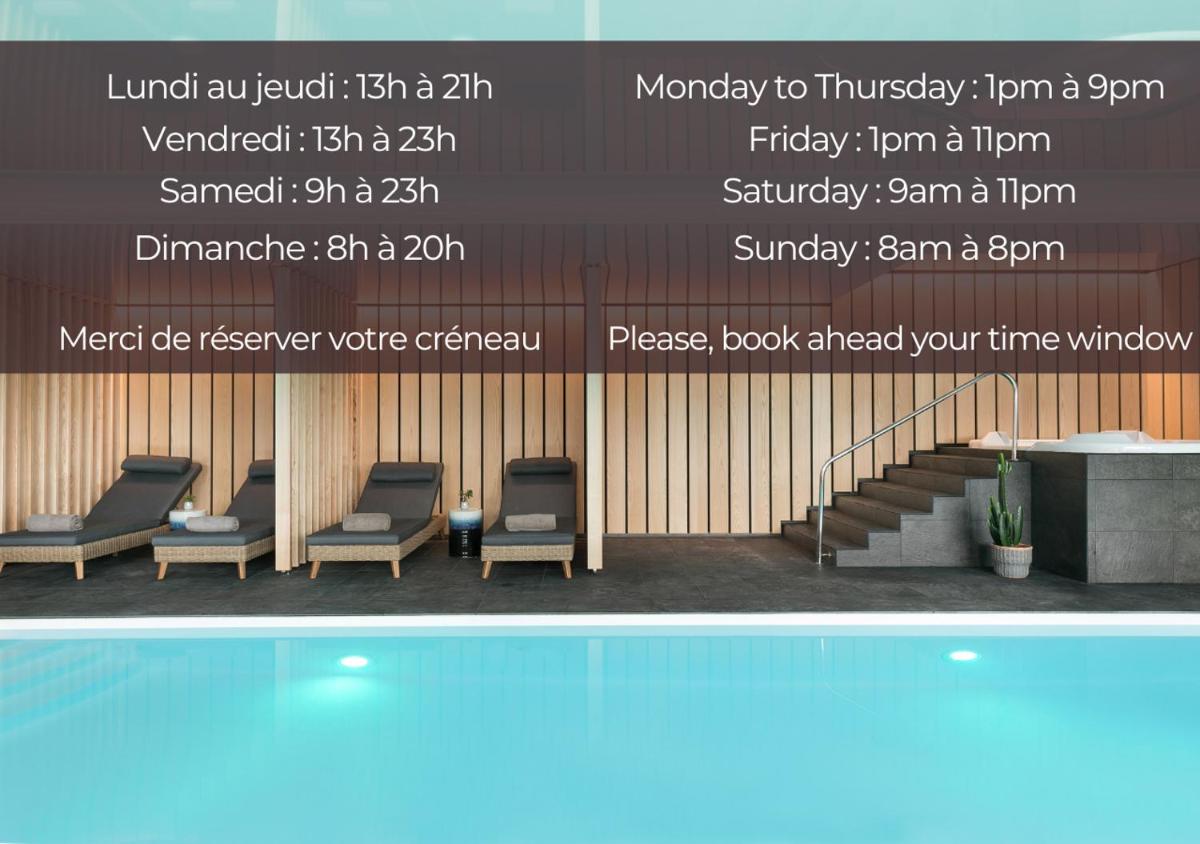 Piscine de l'établissement 7Hotel&Spa ou située à proximité