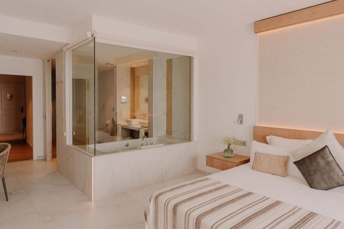 Cama o camas de una habitación en Hotel Vistabella
