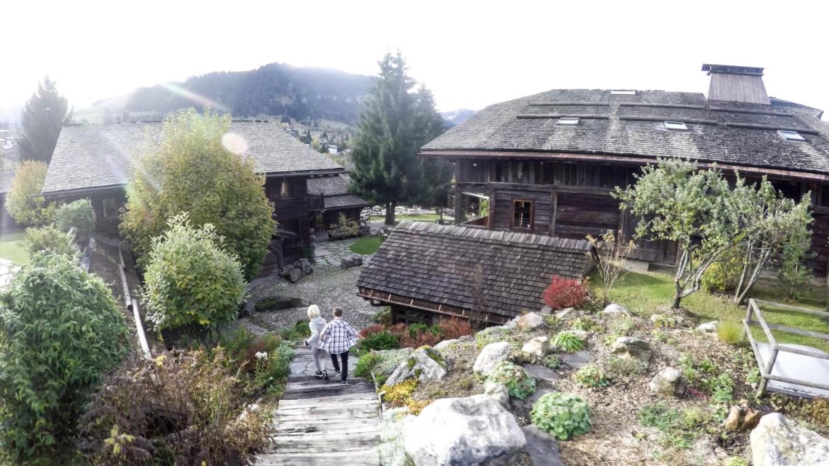 Jardin de l'établissement Les Fermes de Marie