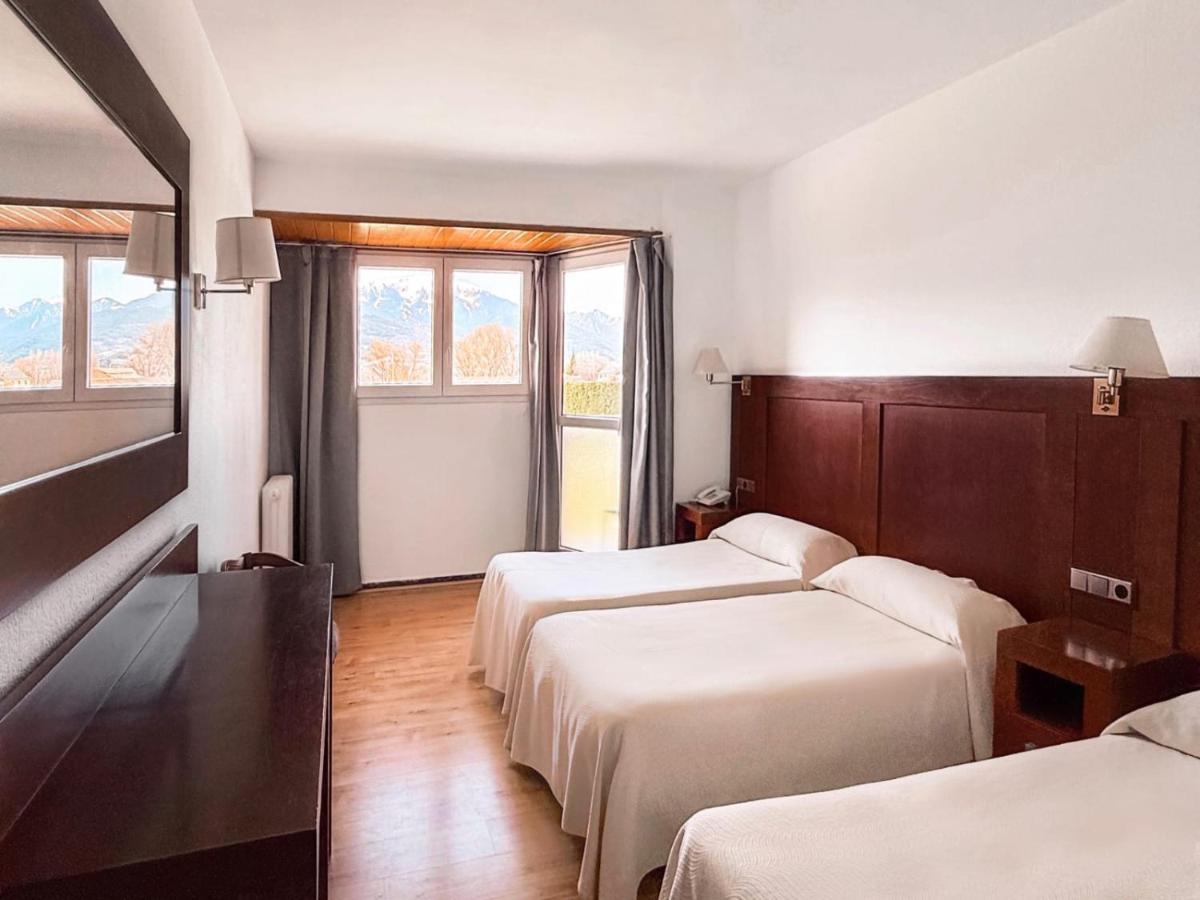 Cama o camas de una habitación en Puigcerda Park Hotel