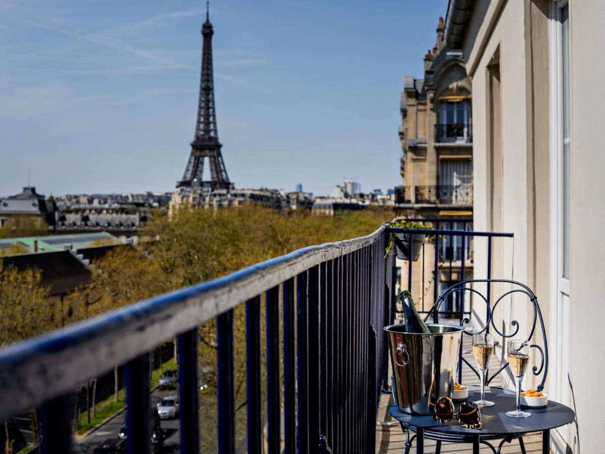 Balcon ou terrasse dans l'établissement Hotel Duquesne Eiffel