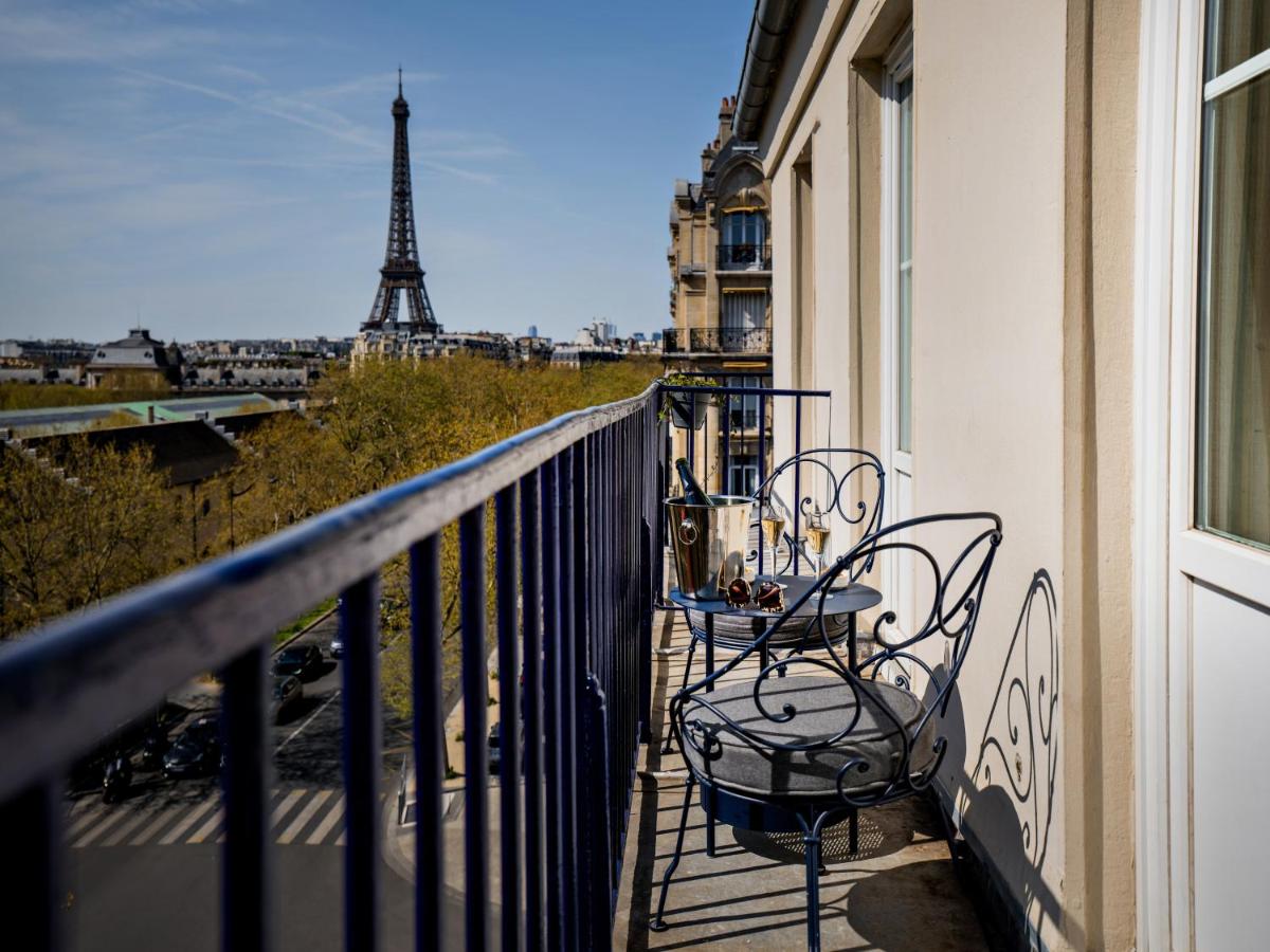 Balcon ou terrasse dans l'établissement Hotel Duquesne Eiffel
