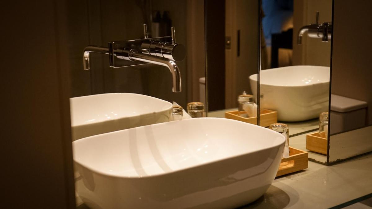 Uma casa de banho em Grande Hotel Thermas Nature & SPA