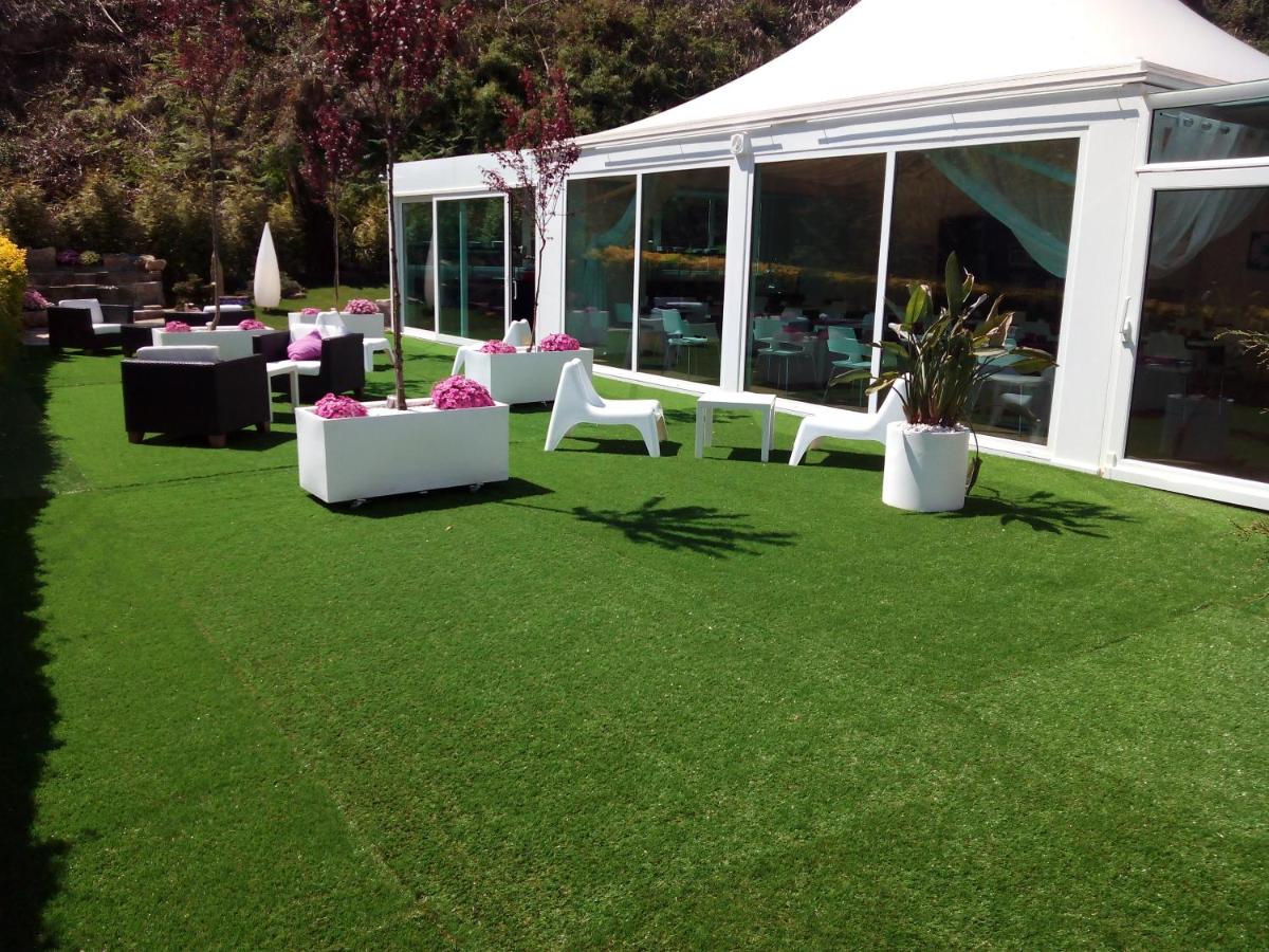 Jardín al aire libre en Hotel Playa Ribera