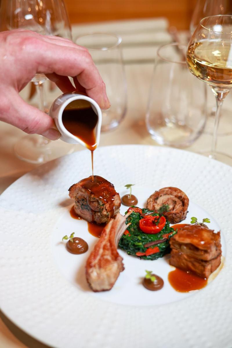 Boissons dans l'établissement Hotel - Restaurant Le Cerf & Spa