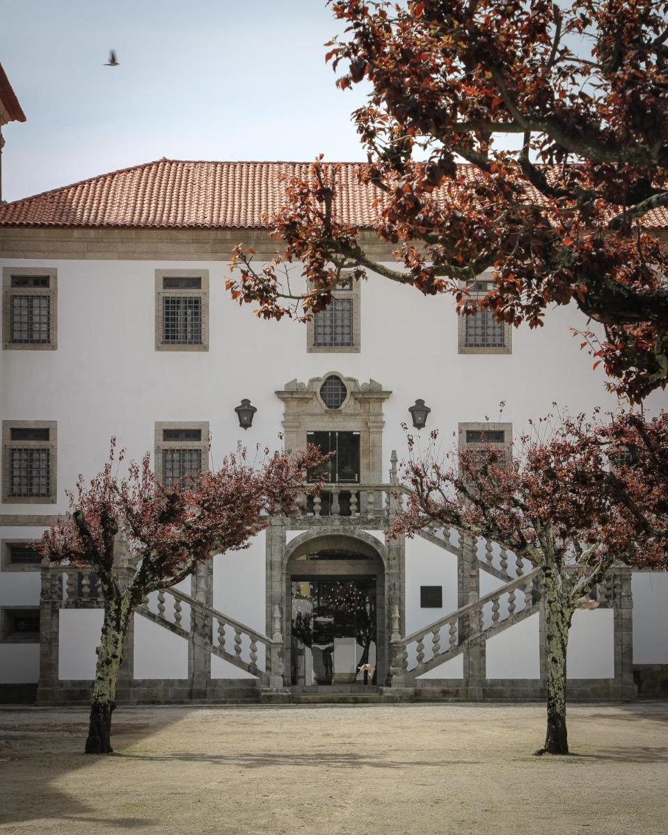 O edifício onde o hotel está situado