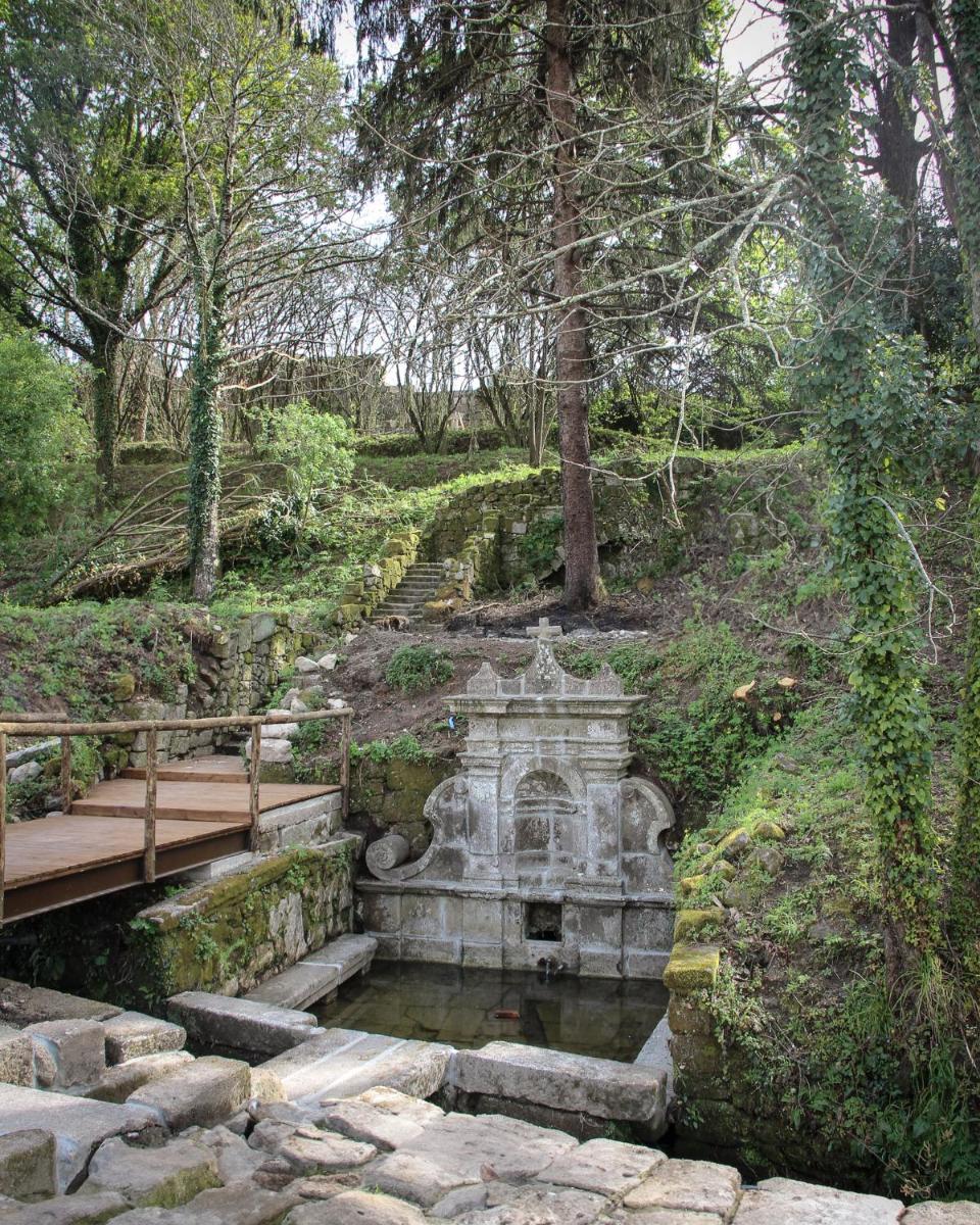 Um jardim no exterior de MS Collection Arouca - Mosteiro de Arouca