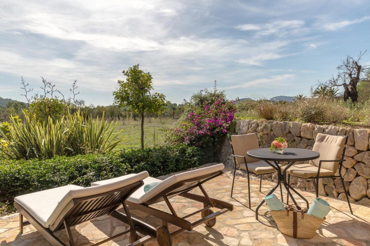 Jardín al aire libre en Castell Son Claret - The Leading Hotels of the World