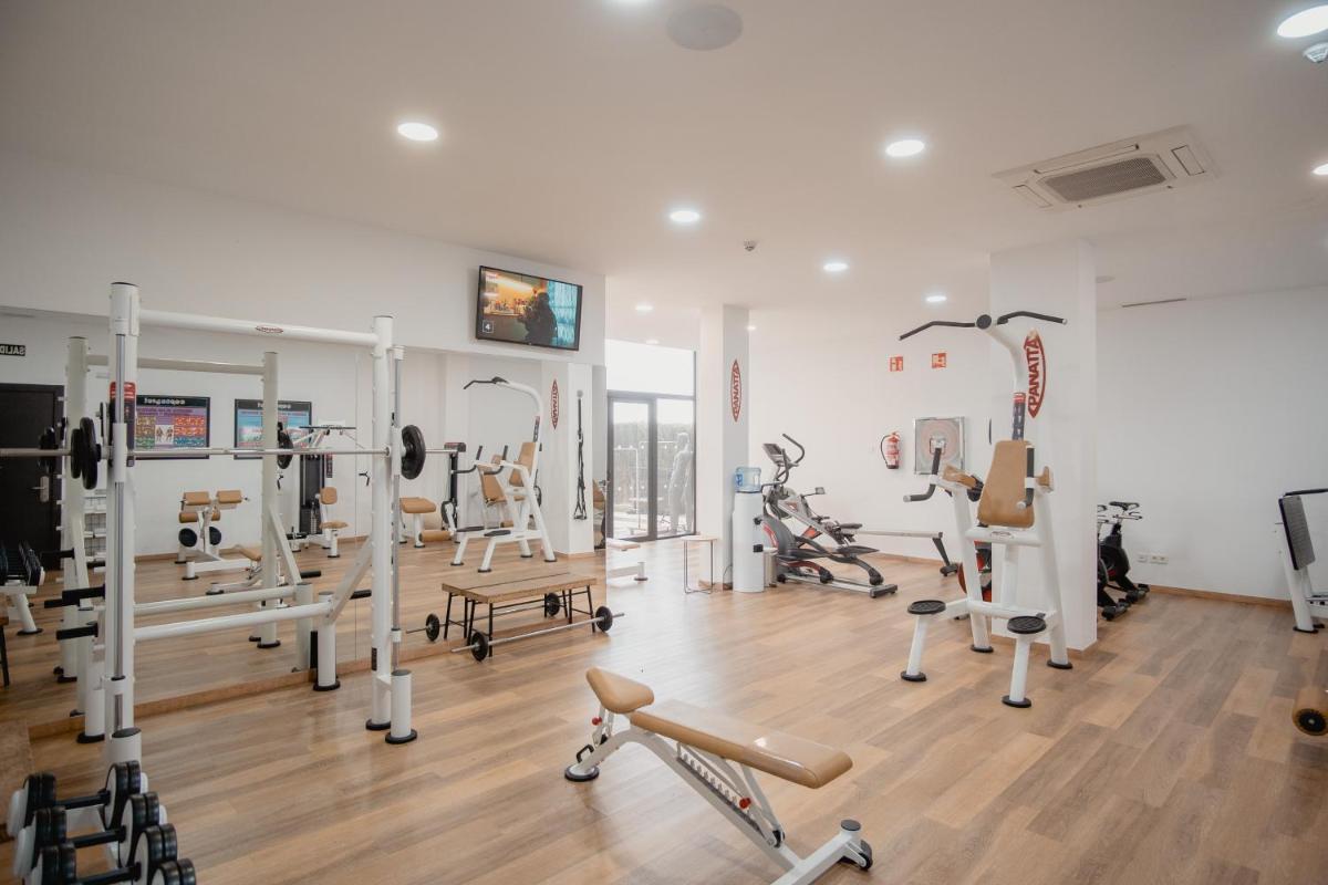 Gimnasio o instalaciones de fitness de Hotel Cap Negret