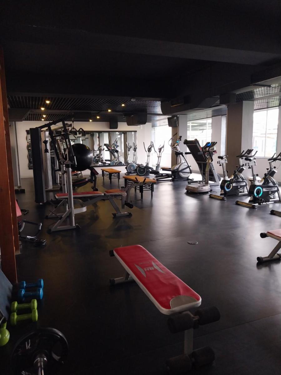 O centro de fitness e/ou as comodidades de fitness de Hotel Navegadores
