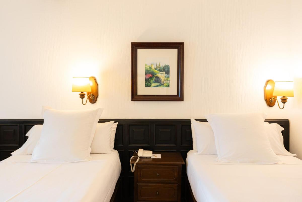 Cama o camas de una habitación en Hotel Bon Sol Resort & Spa