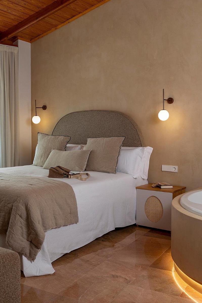 Cama o camas de una habitación en Hotel Spa Porto Cristo