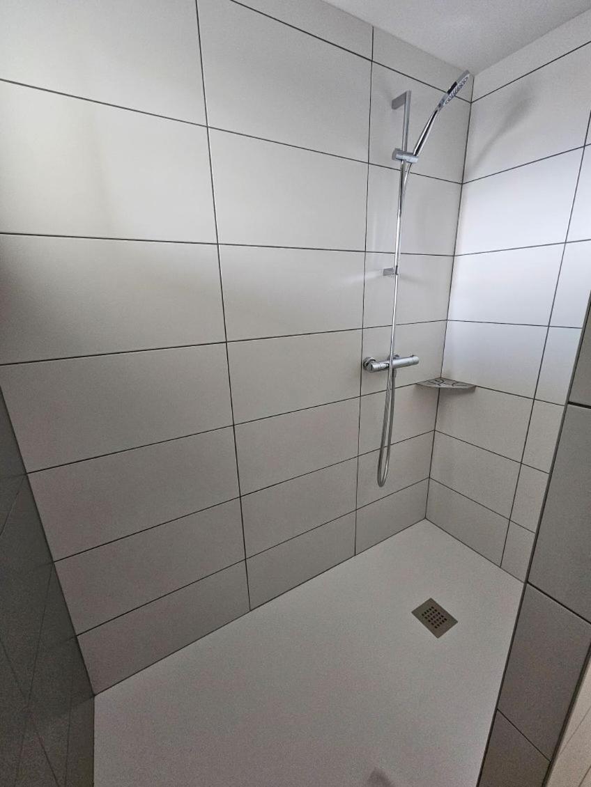 Salle de bains dans l'établissement Hotel Les Dunes