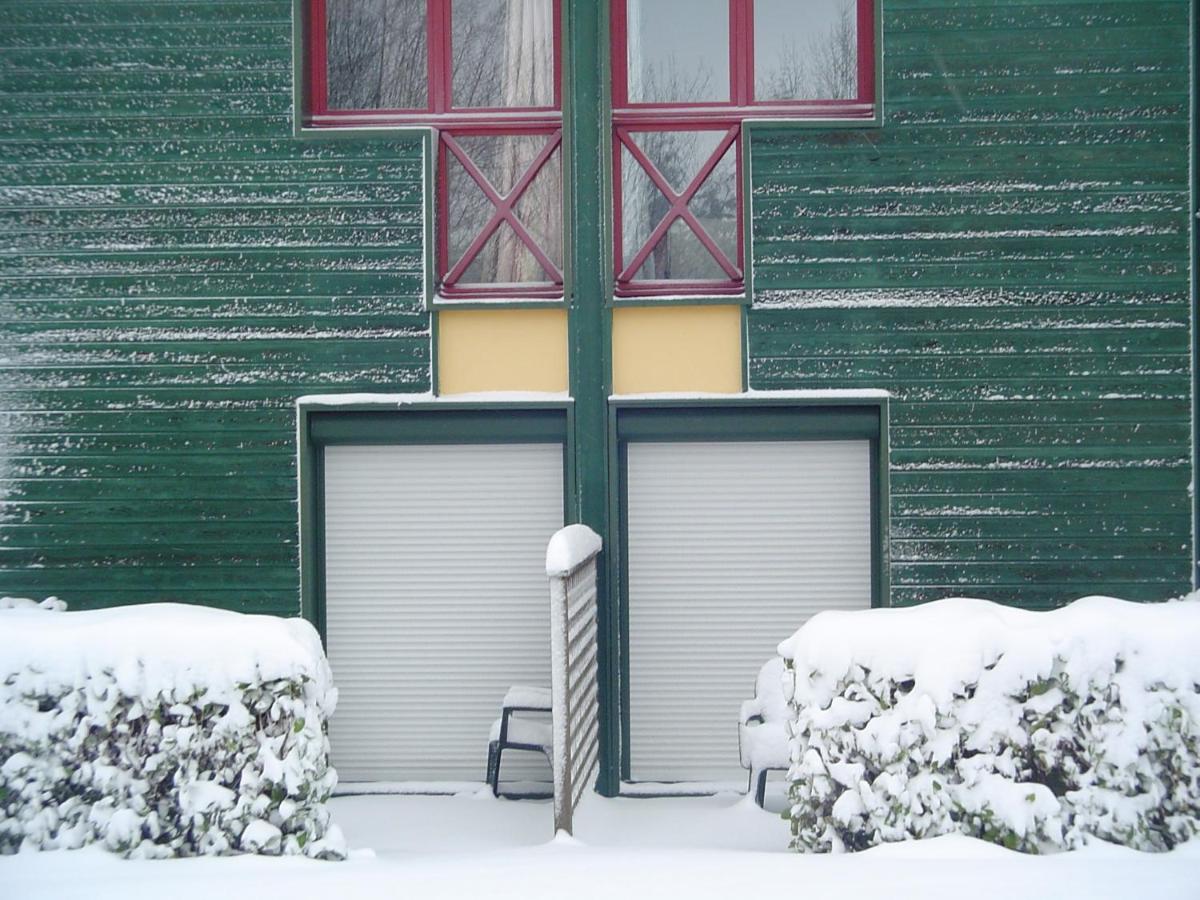 L'établissement Le Pavillon en hiver