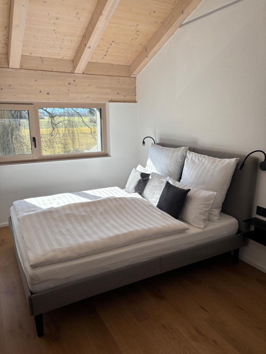 Berglinien am Chiemsee I Exklusive Ferienwohnung mit 3 Schlafzimmern, 2 Bädern und Alpenblick - Housity