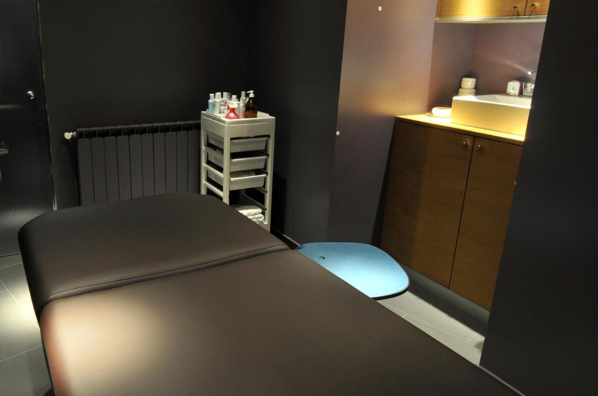 Cama o camas de una habitación en Hotel Restaurant Pessets & SPA