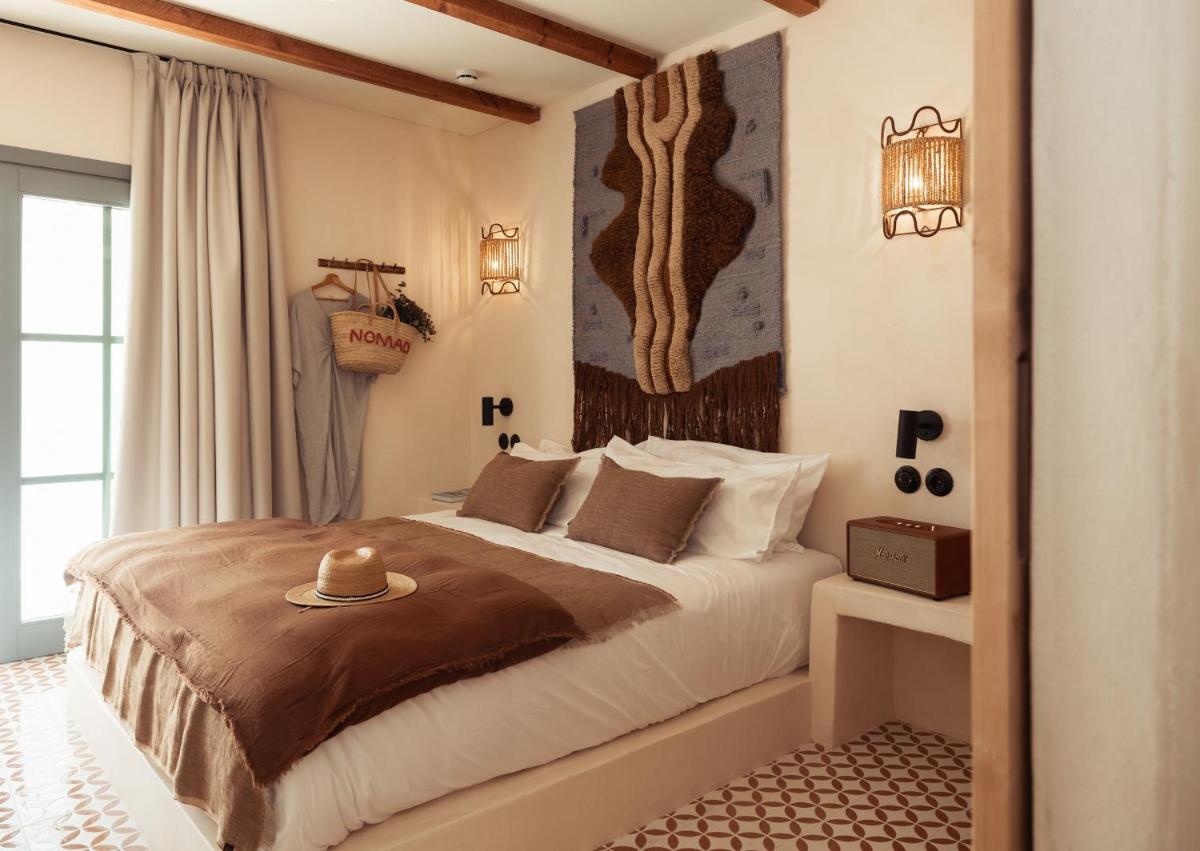 Cama o camas de una habitación en Nomad Hotel & Spa Altea