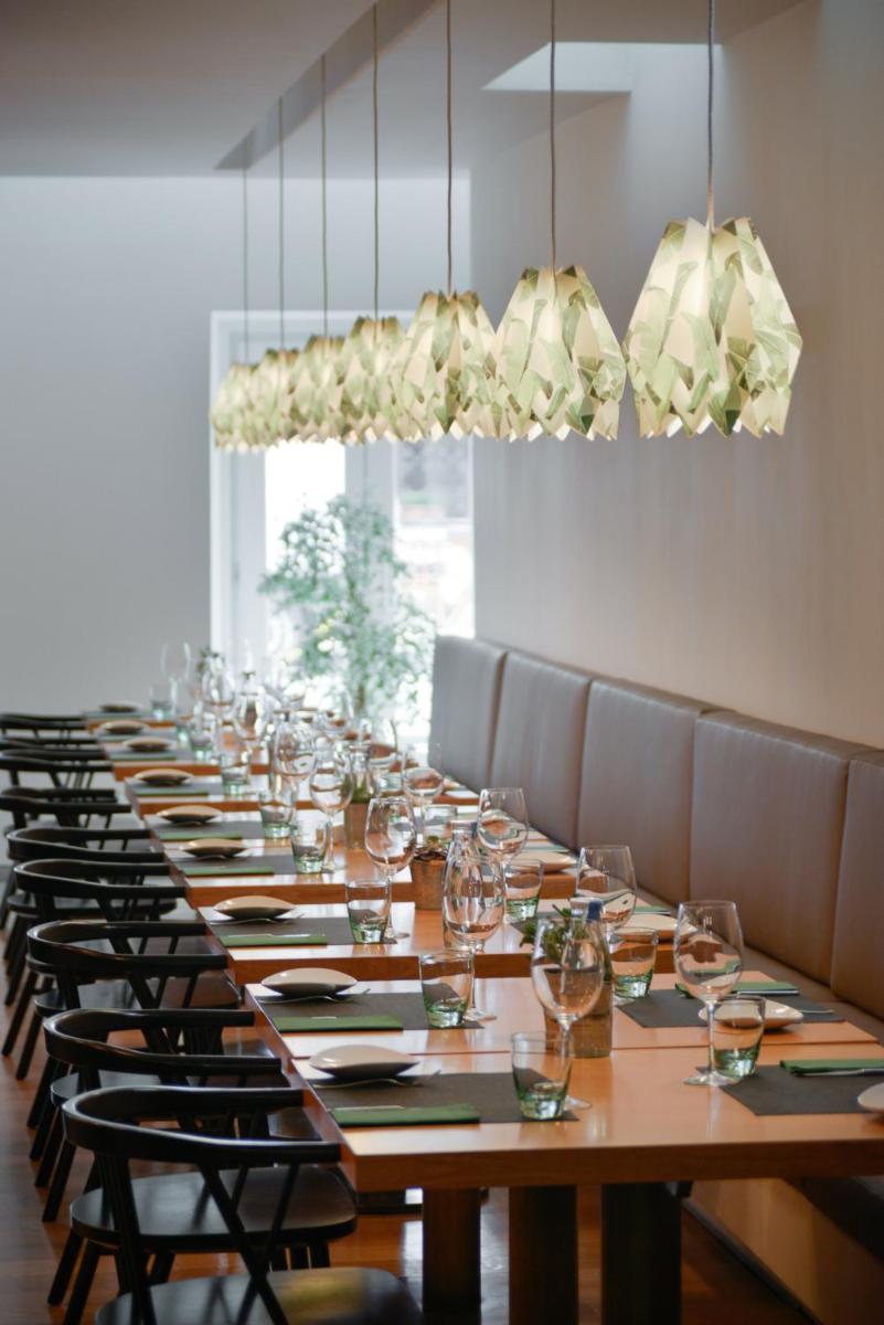 Um restaurante ou outro lugar para comer em Inspira Liberdade Boutique Hotel