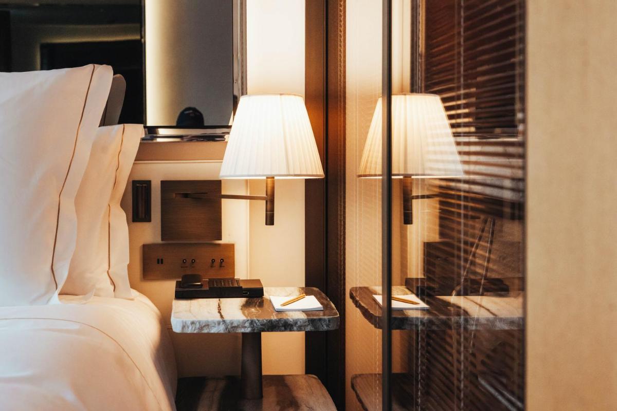Coin salon dans l'établissement Hotel SAX Paris, LXR Hotels & Resorts