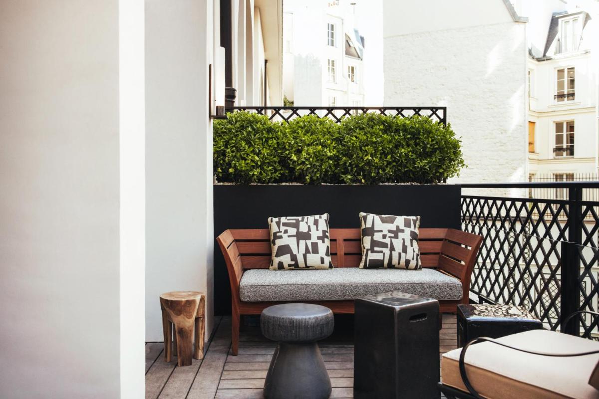 Balcon ou terrasse dans l'établissement Hotel SAX Paris, LXR Hotels & Resorts